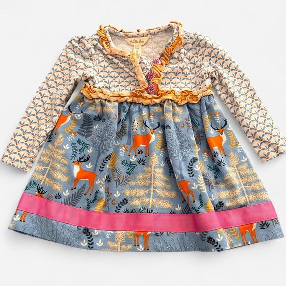 Matilda Jane Baby Dress Set | Boho / Colorful Whimsical 6–12mo | 3 Dress bundle - Picture 3 of 8